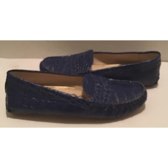SAM EDELMAN FILLY PENNY LOAFER MOCCASIN  COBALT 8 - Picture 5 of 9